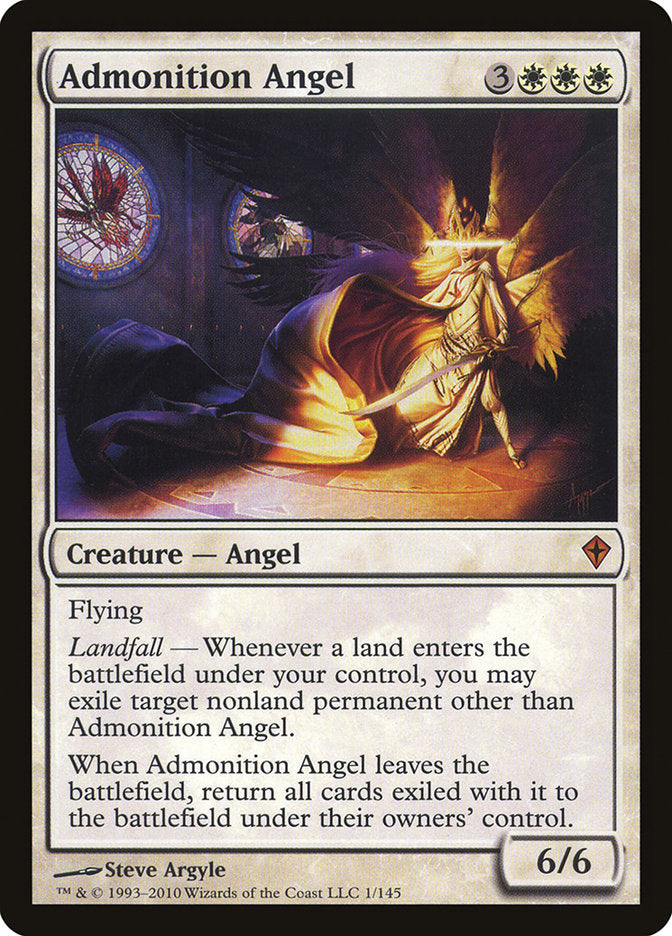 Admonition Angel - [Foil] Worldwake (WWK)