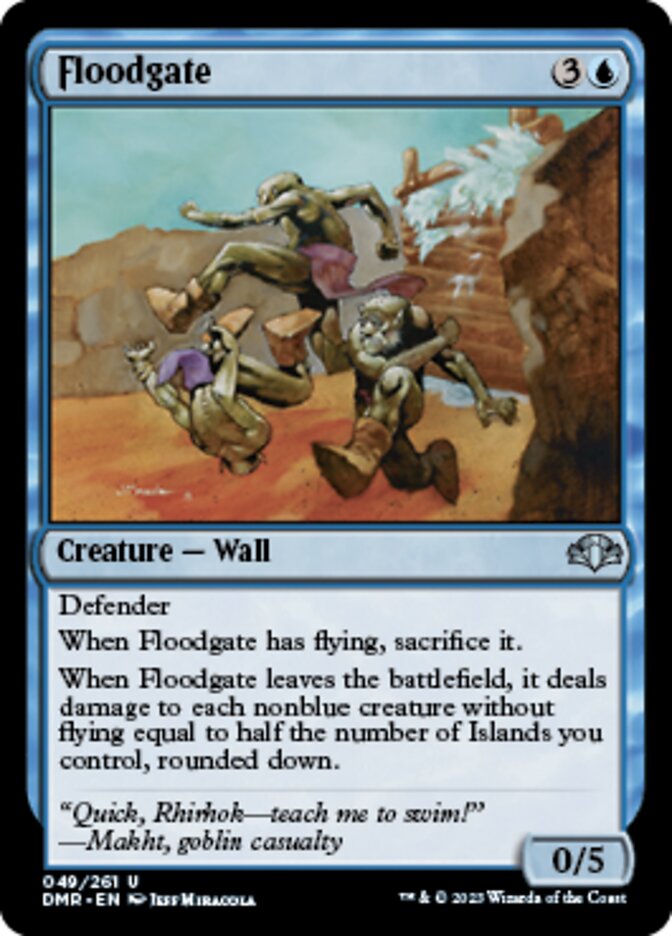 Floodgate - [Foil] Dominaria Remastered (DMR)