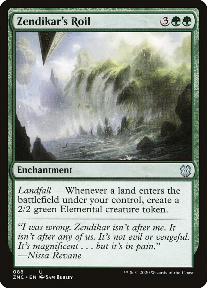 Zendikar's Roil - Zendikar Rising Commander (ZNC)