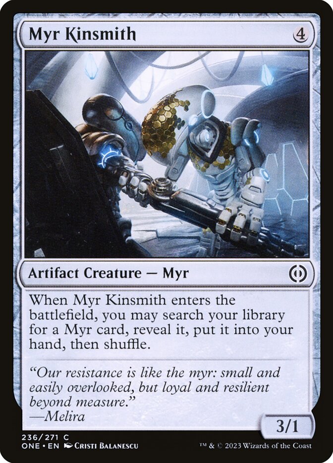 Myr Kinsmith - [Foil] Phyrexia: All Will Be One (ONE)
