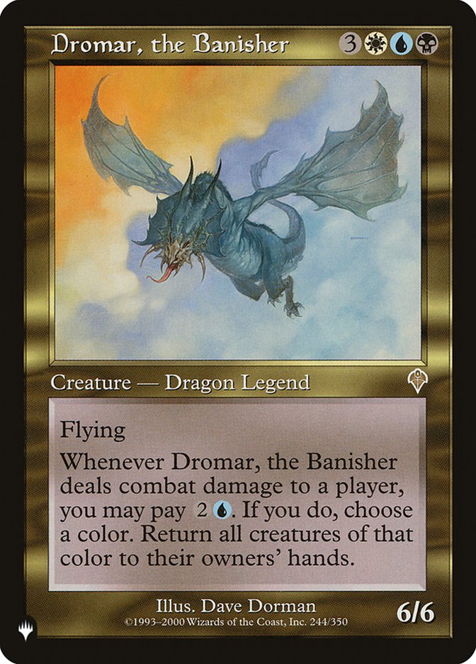 Dromar, the Banisher - [Retro Frame] The List (PLIST)
