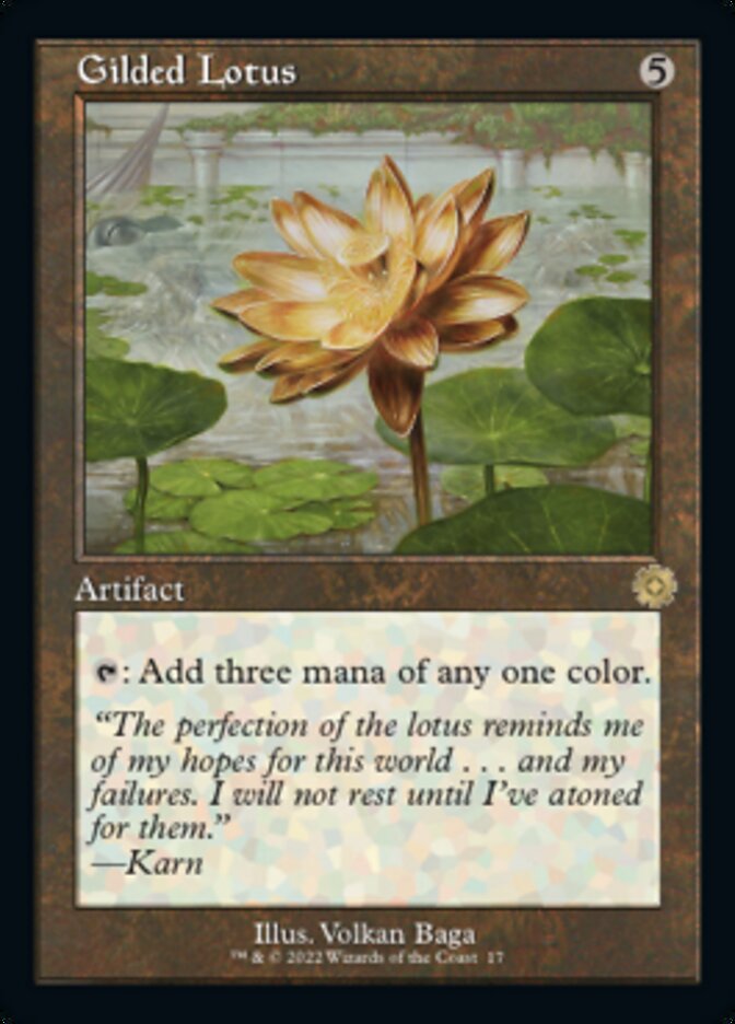 Gilded Lotus - [Foil] The Brothers' War Retro Artifacts (BRR)