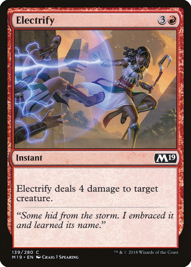 Electrify - [Foil] Core Set 2019 (M19)