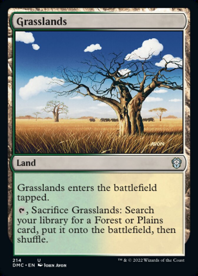 Grasslands - Dominaria United Commander (DMC)
