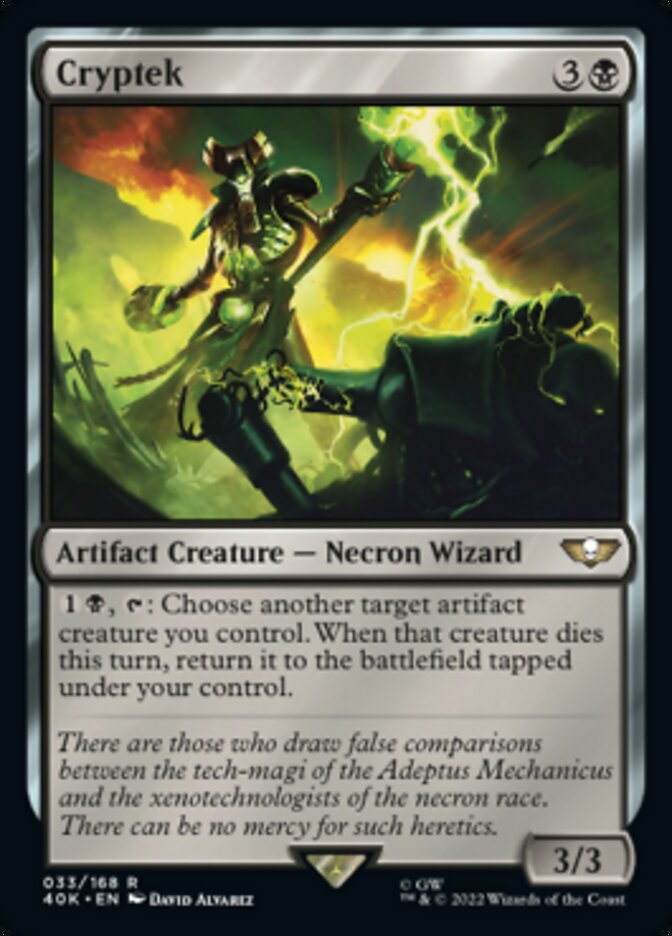 Cryptek - [Surge Foil] Warhammer 40,000 Commander (40K)