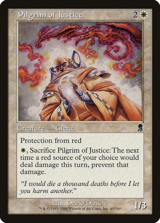 Pilgrim of Justice - [Foil, Retro Frame] Odyssey (ODY)