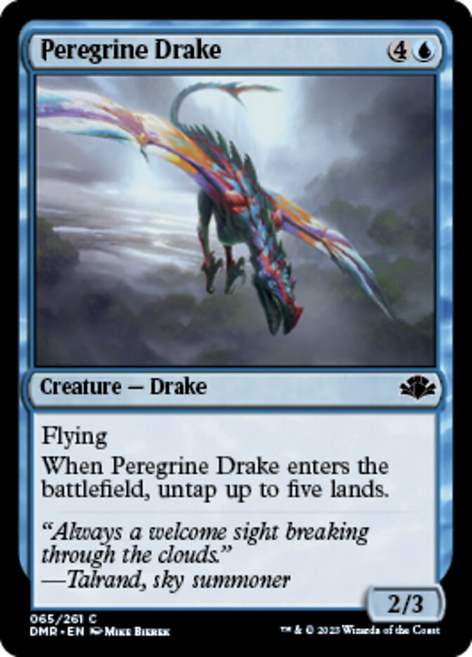 Peregrine Drake - [Foil] Dominaria Remastered (DMR)