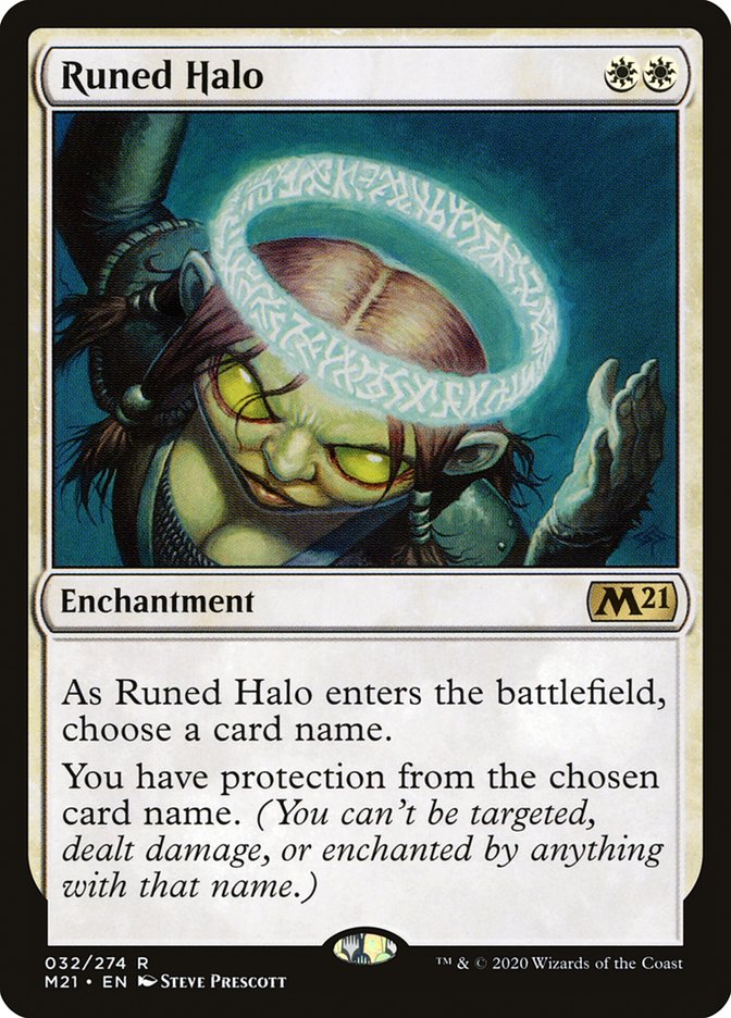 Runed Halo - [Foil] Core Set 2021 (M21)