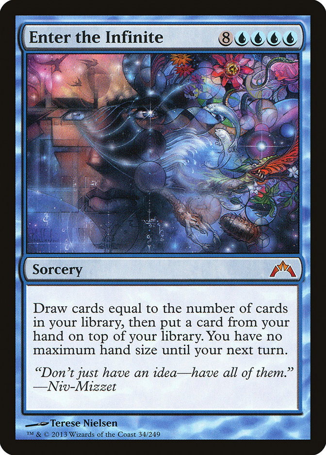 Enter the Infinite - [Foil] Gatecrash (GTC)