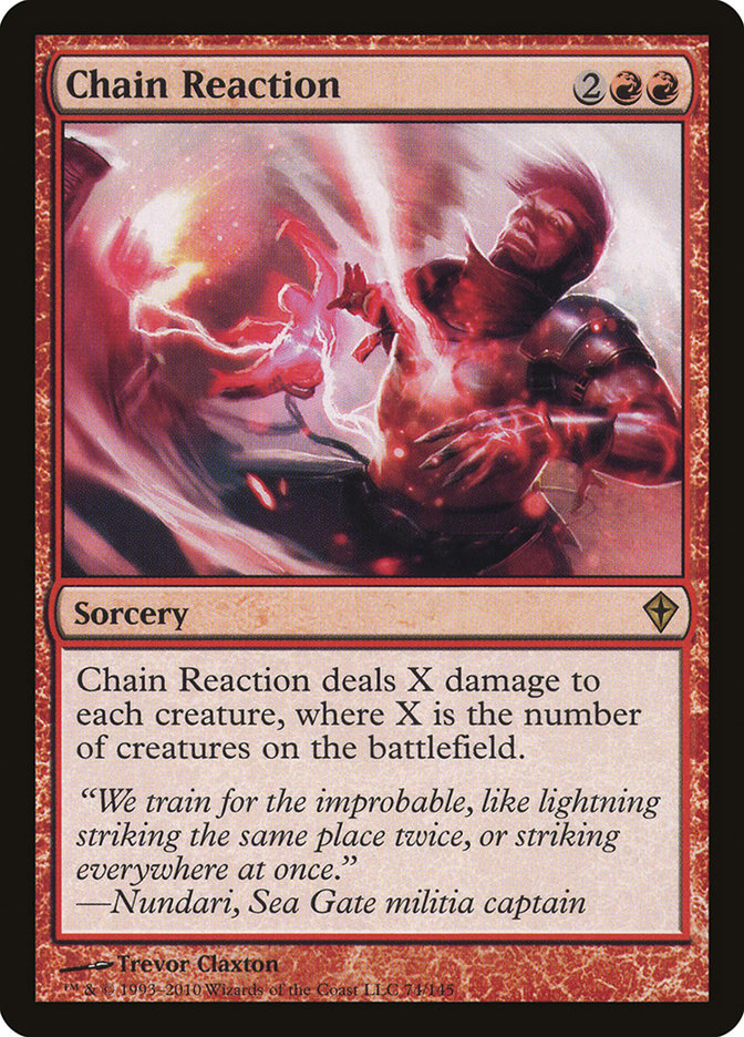 Chain Reaction - [Foil] Worldwake (WWK)