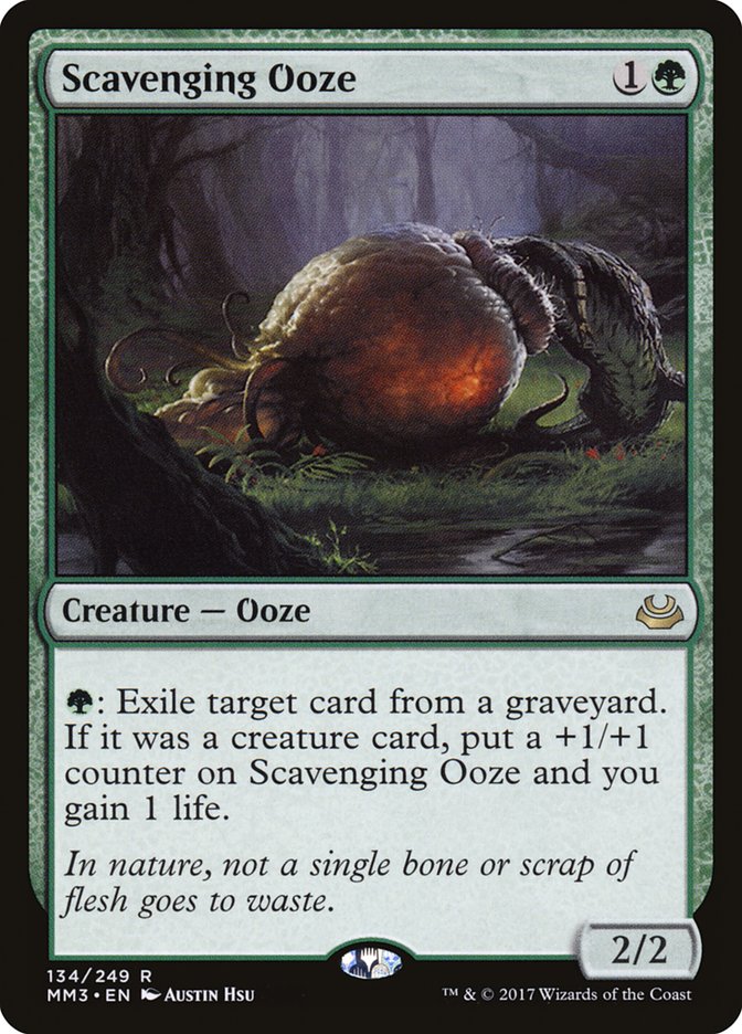 Scavenging Ooze - [Foil] Modern Masters 2017 (MM3)