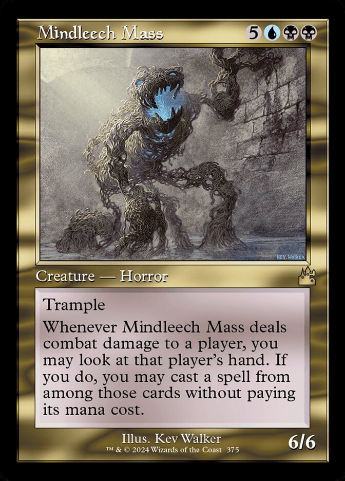 Mindleech Mass - [Retro Frame] Ravnica Remastered (RVR)