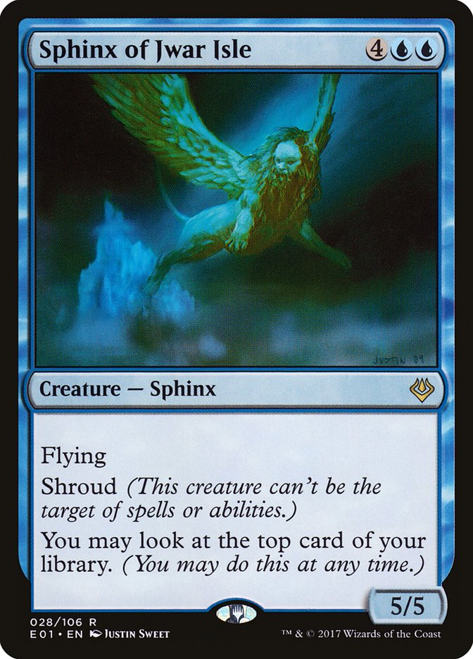 Sphinx of Jwar Isle - Archenemy: Nicol Bolas (E01)
