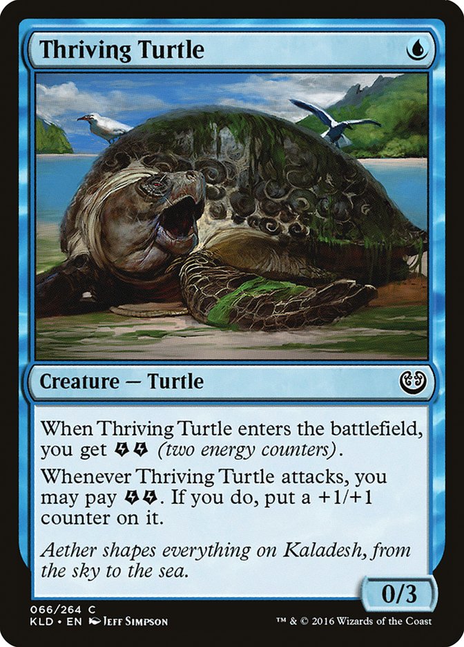 Thriving Turtle - [Foil] Kaladesh (KLD)