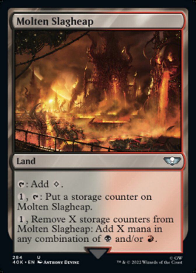Molten Slagheap - [Surge Foil] Warhammer 40,000 Commander (40K)
