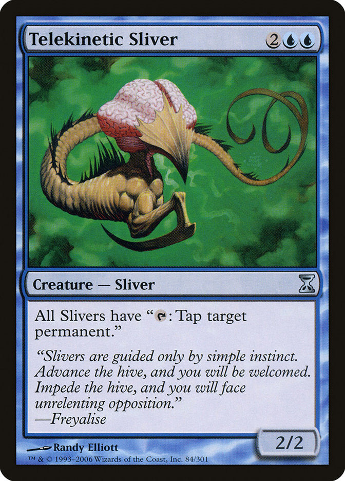 Telekinetic Sliver - [Foil] Time Spiral (TSP)
