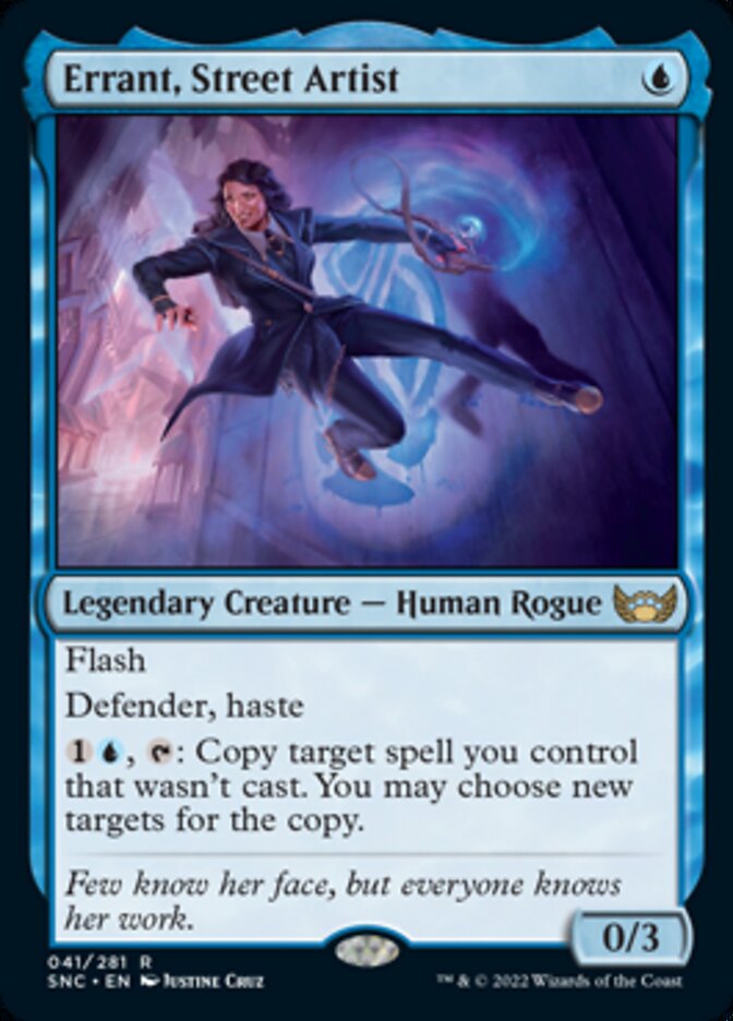 Errant, Street Artist - [Foil] Streets of New Capenna (SNC)