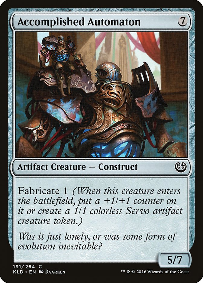 Accomplished Automaton - [Foil] Kaladesh (KLD)