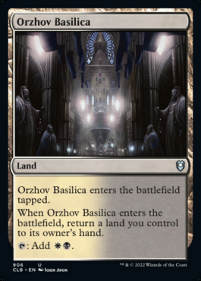 Orzhov Basilica - Commander Legends: Battle for Baldur's Gate (CLB)