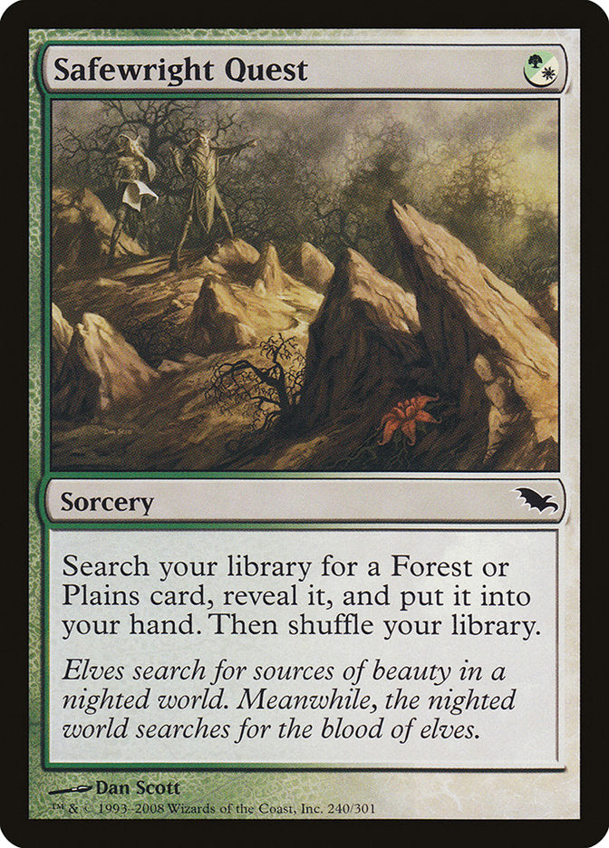 Safewright Quest - [Foil] Shadowmoor (SHM)