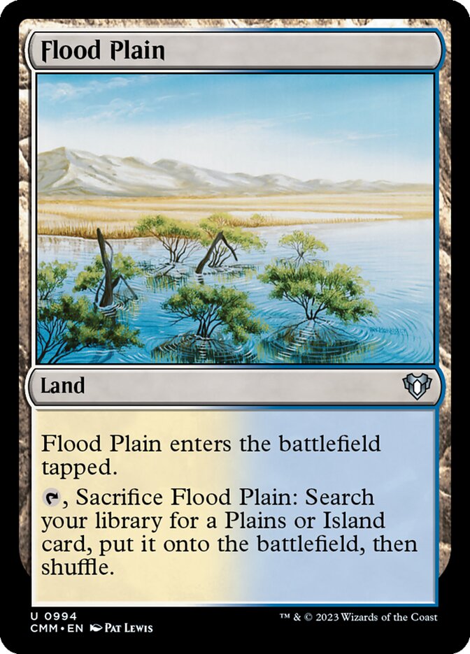 Flood Plain - [Foil] Commander Masters (CMM)