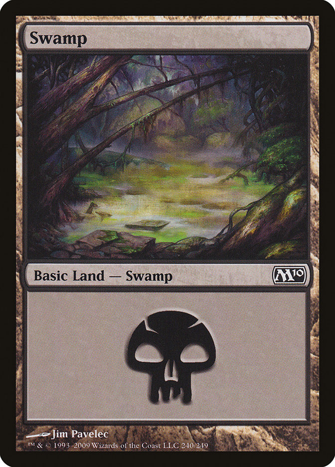 Swamp (240) - [Foil] Magic 2010 (M10)