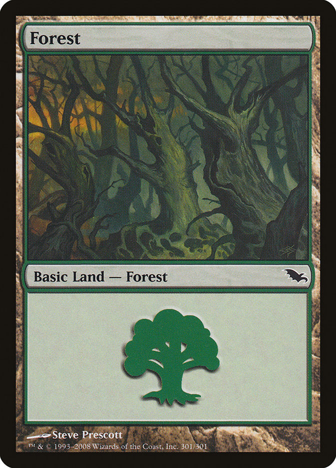 Forest - [Foil] Shadowmoor (SHM)