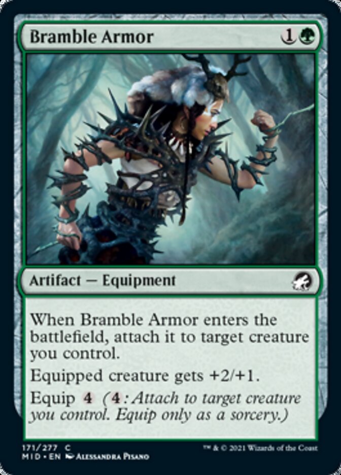 Bramble Armor - [Foil] Innistrad: Midnight Hunt (MID)