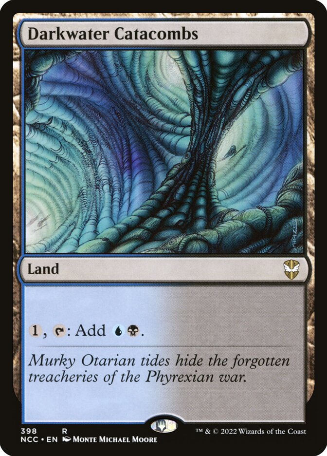 Darkwater Catacombs - [Foil] New Capenna Commander (NCC)