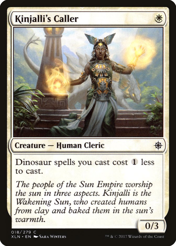 Kinjalli's Caller - [Foil] Ixalan (XLN)