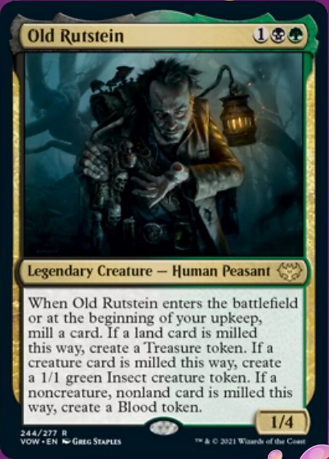 Old Rutstein - [Foil] Innistrad: Crimson Vow (VOW)