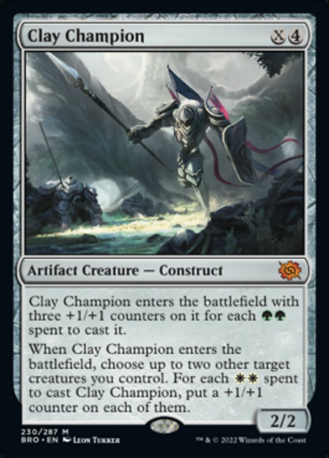 Clay Champion - [Foil] The Brothers' War (BRO)
