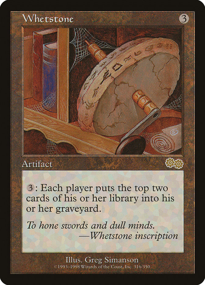 Whetstone - [Retro Frame] Urza's Saga (USG)