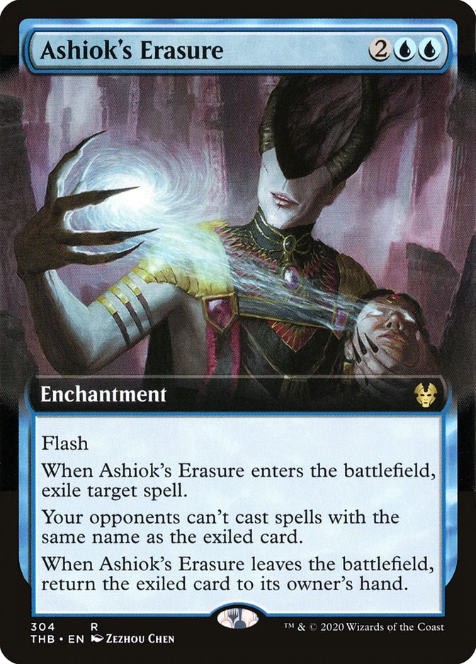 Ashiok's Erasure - [Foil, Extended Art] Theros Beyond Death (THB)