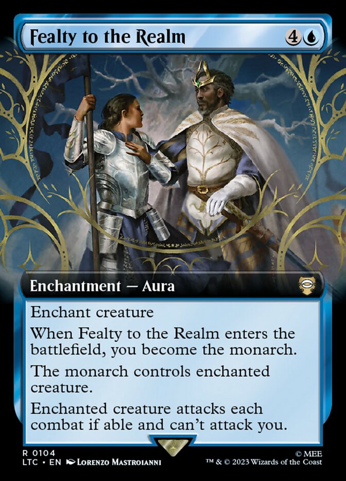 Fealty to the Realm - [Extended Art] Tales of Middle-earth Commander (LTC)