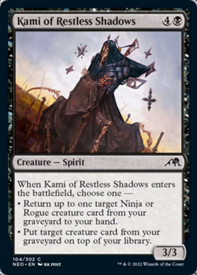 Kami of Restless Shadows - [Foil] Kamigawa: Neon Dynasty (NEO)
