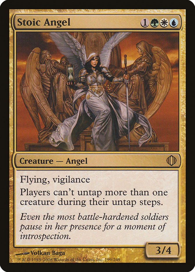 Stoic Angel - [Foil] Shards of Alara (ALA)