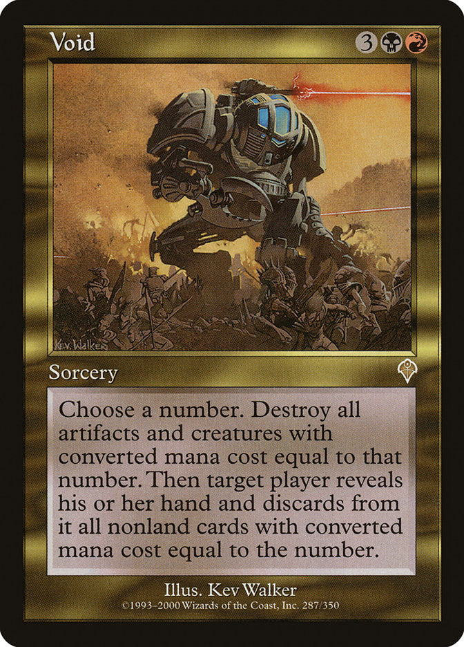 Void - [Foil, Retro Frame] Invasion (INV)