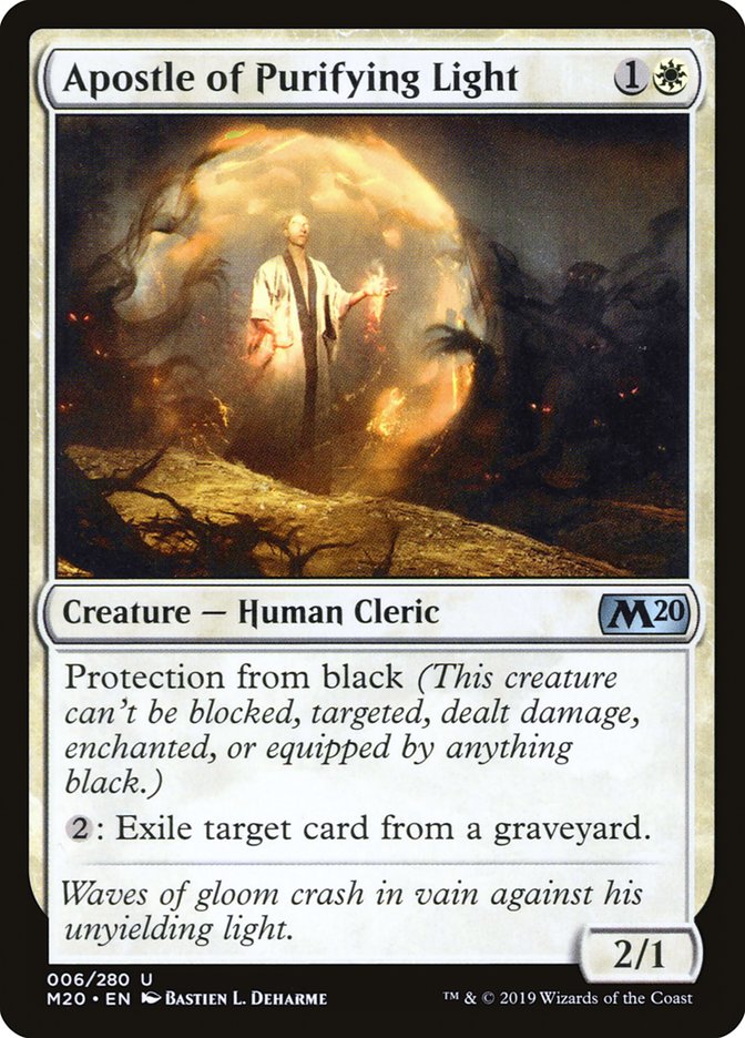 Apostle of Purifying Light - [Foil] Core Set 2020 (M20)