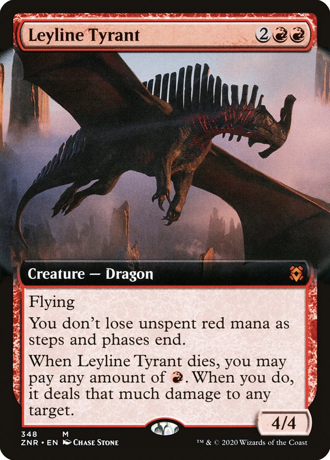Leyline Tyrant - [Foil, Extended Art] Zendikar Rising (ZNR)