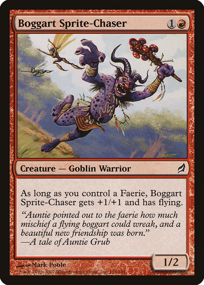 Boggart Sprite-Chaser - [Foil] Lorwyn (LRW)