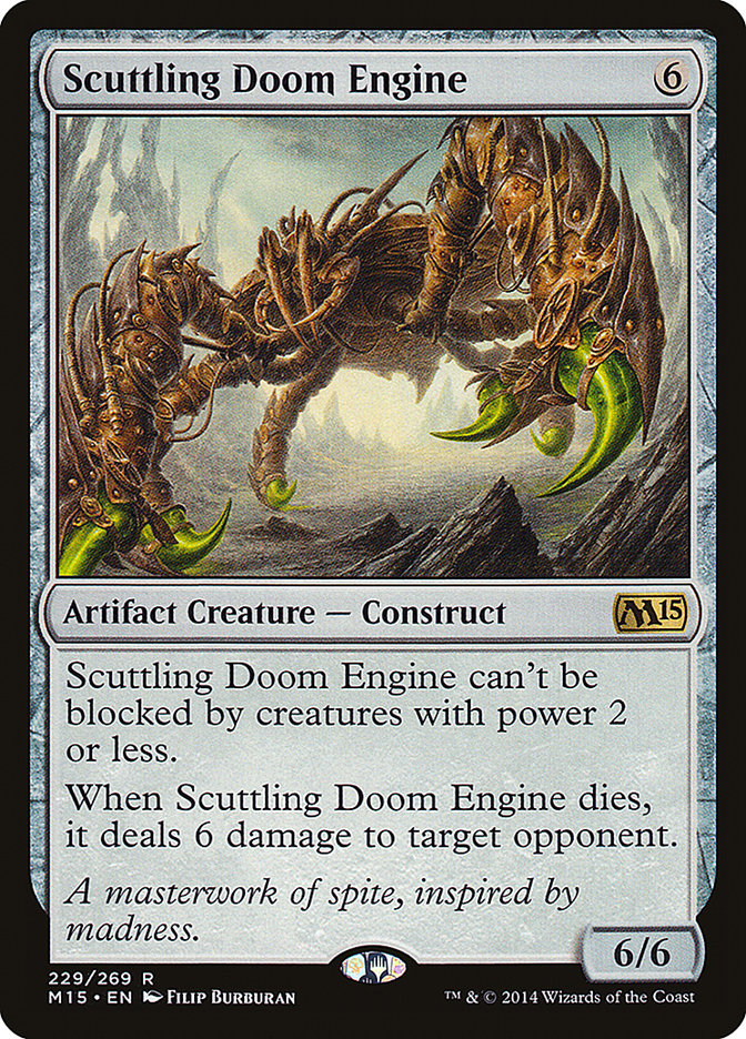 Scuttling Doom Engine - [Foil] Magic 2015 (M15)