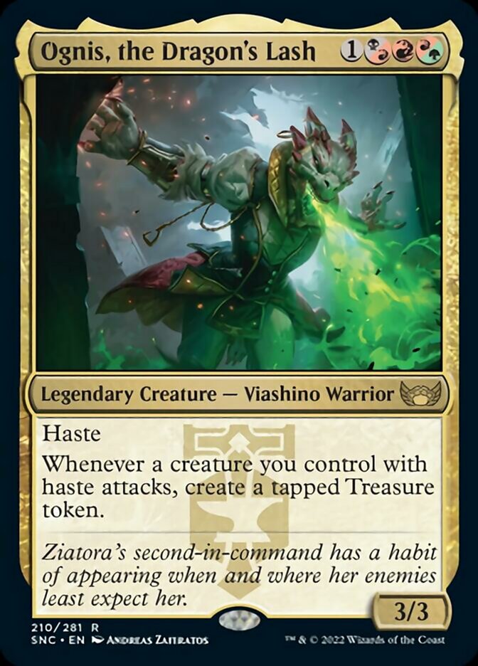 Ognis, the Dragon's Lash - [Foil] Streets of New Capenna (SNC)