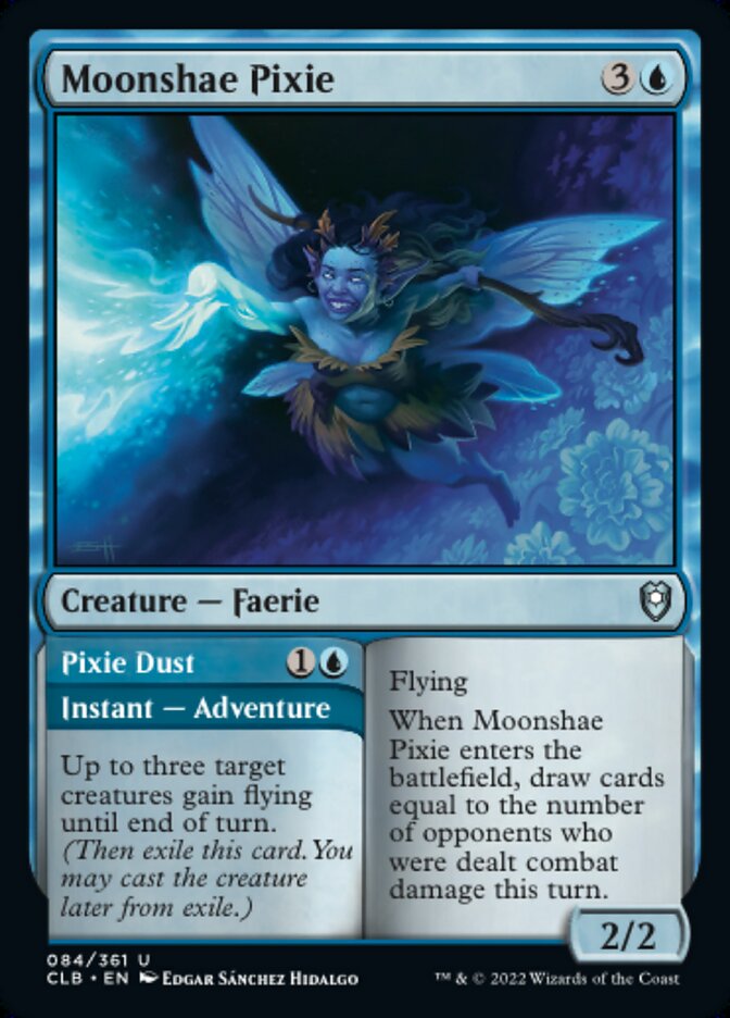 Moonshae Pixie // Pixie Dust - [Foil] Commander Legends: Battle for Baldur's Gate (CLB)