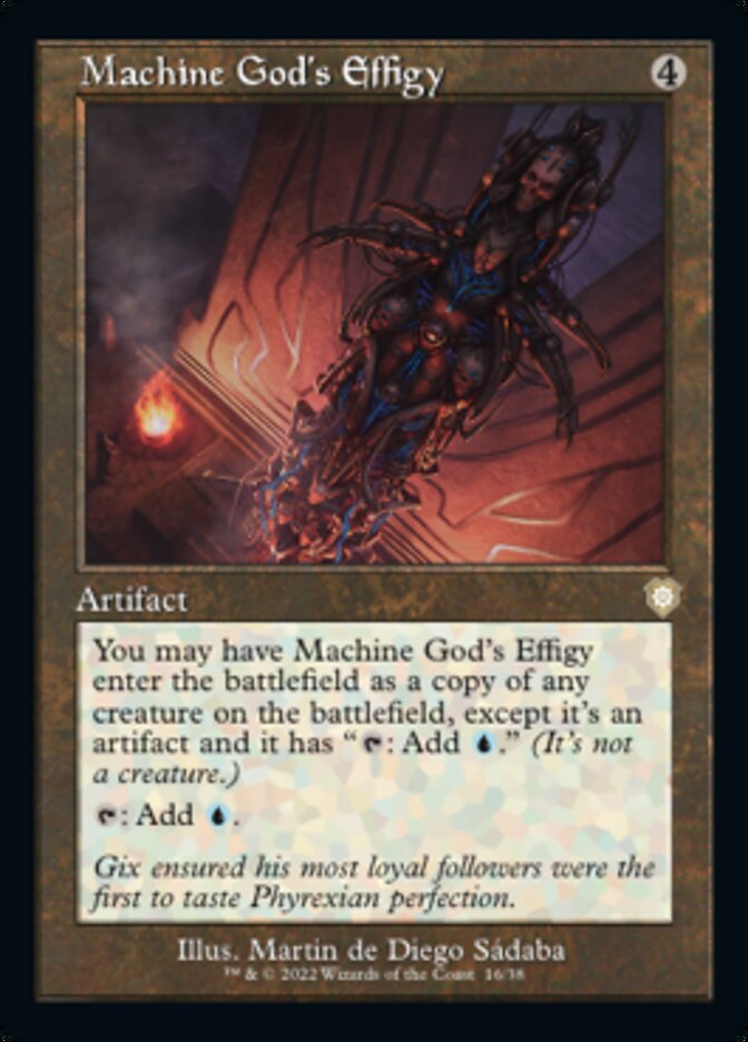 Machine God's Effigy - The Brothers' War Commander (BRC)