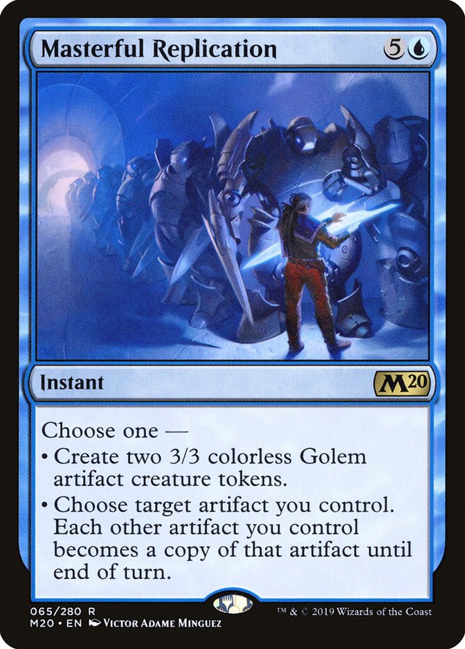 Masterful Replication - [Foil] Core Set 2020 (M20)