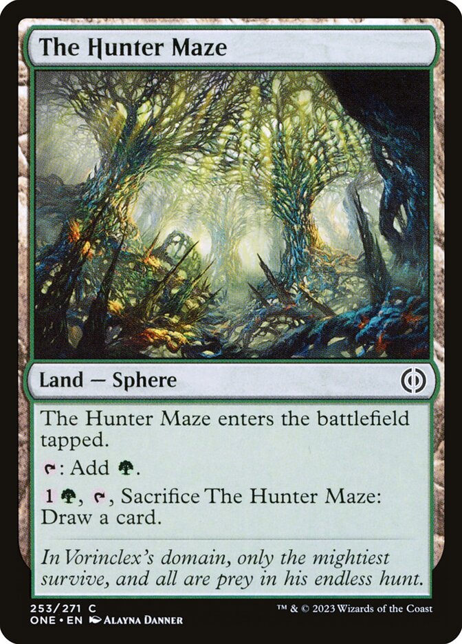 The Hunter Maze - [Foil] Phyrexia: All Will Be One (ONE)