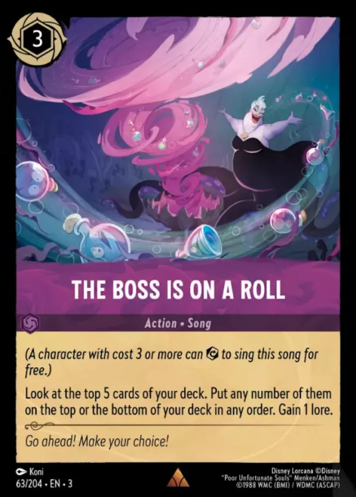 The Boss Is on a Roll - [Foil] Into the Inklands (3)