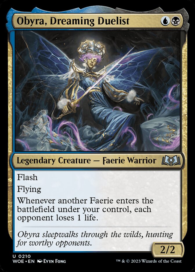 Obyra, Dreaming Duelist - [Foil] Wilds of Eldraine (WOE)