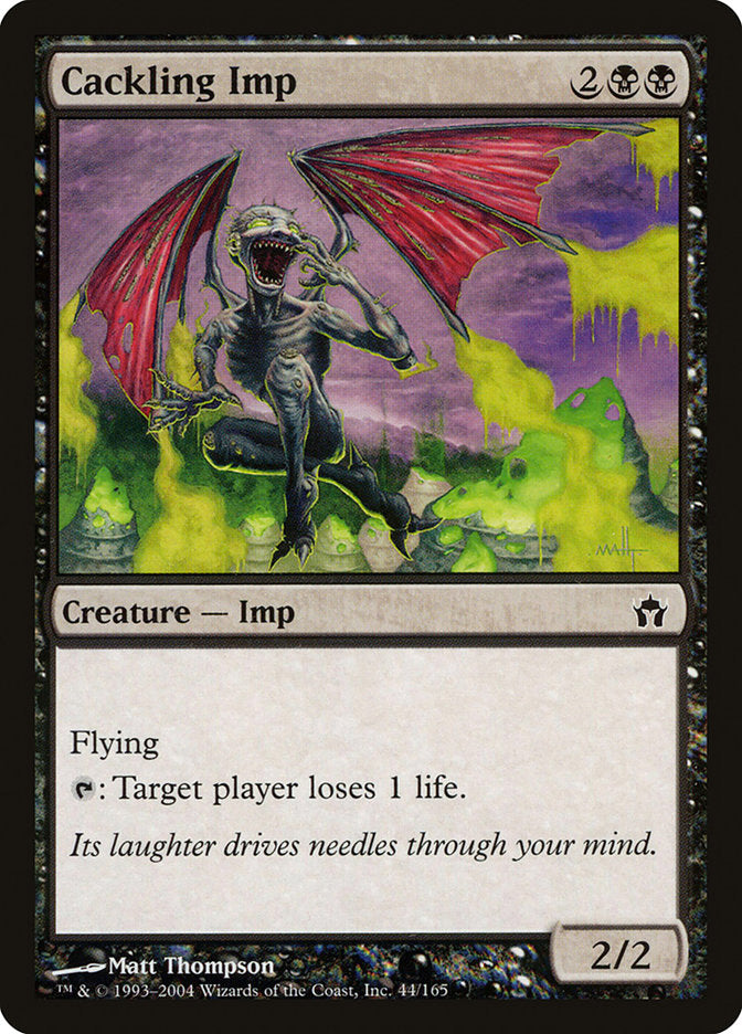 Cackling Imp - [Foil] Fifth Dawn (5DN)